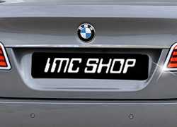 BMW　5シリーズ　クロームメッキ　トランクモール