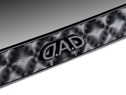 D.A.D ミラー タイプ キルティング【HA605】/ブラック 