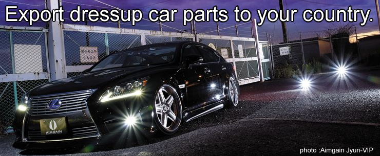 export dressup car parts to you country